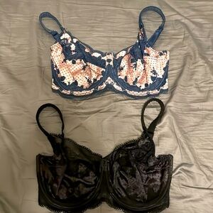 A set of Panache Clara bras UK 32H/US 32K